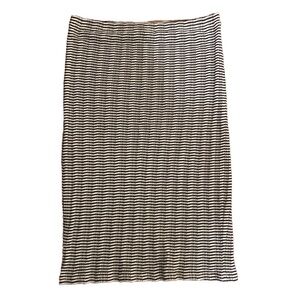 Express Black & White Patterned Pencil Skirt Size M